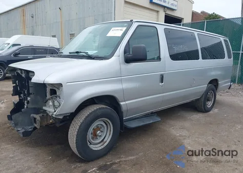 2008 Ford E-350 Super Duty Xl/Xlt from USA, damaged, VIN 1FBSS31L18DB21867